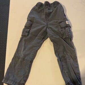 OshKosh Dark Grey Cargo Pants Boys 5T